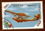 Sellos del Mundo : Asia : Laos : Avion