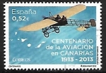 Stamps Spain -  Centenario de la aviación en Canarias