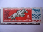 Stamps Mongolia -  Juegos Olímpicos de Verano 1960 Roma - Equitación