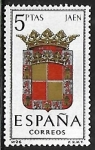 Sellos de Europa - Espa�a -  Escudos de las Capitales de las provincias Españolas - Jaen