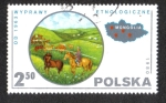 Sellos de Europa - Polonia -  Expedición científica polaca, Etnología, Mongolia
