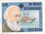 Stamps Guinea Bissau -  AÑO MUNDIAL DE LAS COMUNICACIONES-L´KELVIN