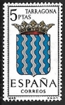 Stamps Spain -  Escudos de las Capitales de las provincias Españolas - Tarragona