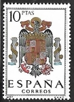 Stamps Spain -  Escudos de las Capitales de las provincias Españolas - España