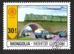 Stamps Mongolia -  60 años de independencia, Transportación