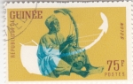 Stamps Guinea -  INSTRUMENTO MUSICAL-BOLON