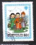 Stamps Mongolia -  Año Internacional del Niño, 1979