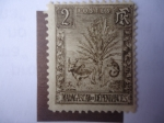 Stamps Madagascar -  Madagascar et Dependances-Madagascar y Dependencias -Árbol del Viajero - Paisaje con animales.