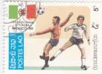 Stamps Laos -  MUNDIAL MEXICO-86