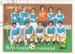 Stamps Equatorial Guinea -  CAMPEÓN DE AFRICA