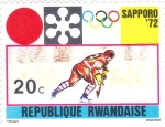 Sellos de Africa - Rwanda -  OLIMPIADA SAPPORO-72