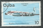 Stamps : America : Cuba :  Avion