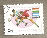 Stamps : Europe : Hungary :  Futbol Argentina 78