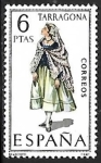Stamps Spain -  Trajes Típicos Españoles - Tarragona