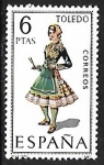 Stamps Spain -  Trajes Típicos Españoles - Toledo