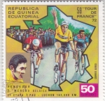 Stamps Equatorial Guinea -  -LE TOUR DE FRANCE