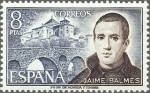 Stamps Spain -  ESPAÑA 1974 2180 Sello Nuevo Personajes Españoles Jaime Balmes Spain