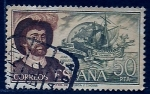 Stamps Spain -  Nave Victoria