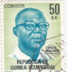 Stamps Equatorial Guinea -  Hipólito Micha Eworo