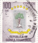 Sellos de Africa - Guinea Ecuatorial -  Escudo