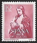 Sellos del Mundo : Europa : Espa�a : Año Mariano - Inmaculada