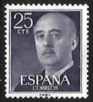 Stamps Spain -  General Franco