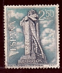 Stamps Spain -  Monumento Colon (Huelva)