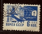 Stamps Russia -  Avion