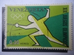 Stamps Venezuela -  XIX Jegos Olímpicos - Esgrima