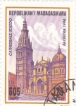Stamps Madagascar -  CATEDRAL DE TOLEDO