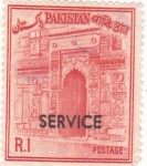 Stamps : Asia : Pakistan :  PORTAL-SERVICE