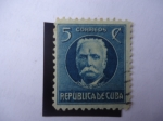 Stamps Cuba -  Calixto García Iñiguez (1839-1898) - Lider de la Guerra de los diez Años (1868/78)