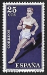 Stamps : Europe : Spain :  Deportes - Atletismo