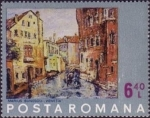 Stamps Romania -  Reproducciones de arte - Venecia, 