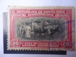 Stamps Costa Rica -  Cafe de Costa Rica - Cosecha de café