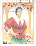 Sellos de Africa - Marruecos -  Centenario muerte de José Zorrilla