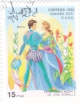 Stamps : Africa : Morocco :  Centenario muerte de José Zorrilla