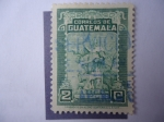 Stamps : America : Guatemala :  Fray Bartolomé de las Casas y el Indio.