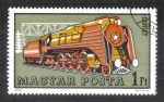 Stamps Hungary -  Locomotoras (1972)