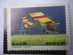 Stamps Brazil -  Aero Desporto - Ultraleve - Ultraligero - Airway  Santos Dumont Ultralive