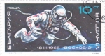 Sellos de Europa - Bulgaria -  AERONAUTICA- Boctoks programa espacial