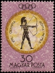 Sellos de Europa - Hungr�a -  Juegos Olímpicos de verano 1960 - Roma