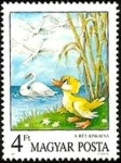 Stamps Hungary -  Cuentos de hadas, El patito feo por Andersen 
