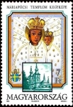 Sellos de Europa - Hungr�a -  Virgen y niño en santuarios húngaros, Máriapócs