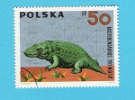 Stamps Poland -  MASTODONSAURUS  200  MLN  LAT