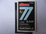 Sellos de America - Guatemala -  Interfer 77 - IV Feria Internacional ciudad de Guatemala  