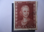 Stamps Argentina -  Eva María Duarte de Perón (1919-1952)