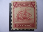 Stamps : America : Paraguay :  Marina Mercante Nacional - 