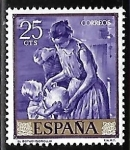 Stamps Spain -  Joaquin Sorolla - 