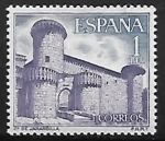 Stamps Spain -  Castillos de España - Jarandilla (Cáceres)